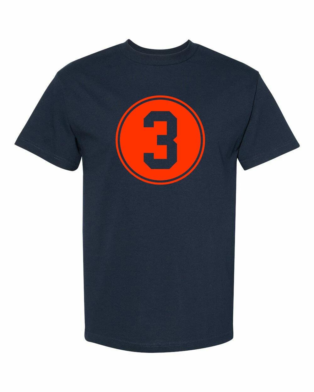 

ALAN TRAMMELL Retired Number T-Shirt MEDIUM FREE S&H! M Detroit Tigers 4XL
