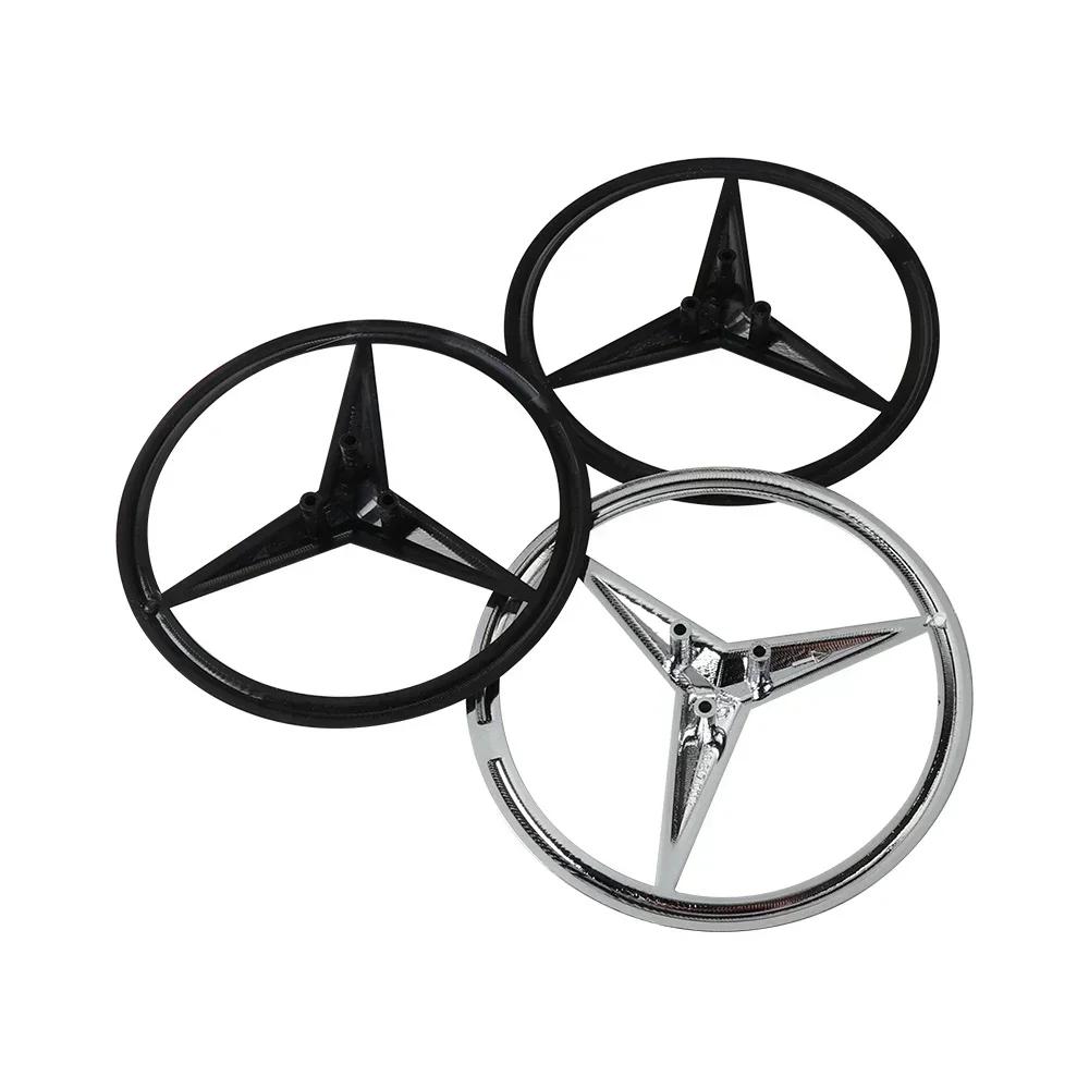 C200 E200 Ny 2025 For Mercedes Benz Mercedes Logo Merker Deksel Dekal 3D ABS Bil Bakre Bagasjerom Emblem Klistremerke For Mercedes Benz W17