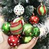 6cm Festival Christmas Balls Ornament Christmas Cheer Tree Balls Ornament with Fine Detailing Festival Hanging Bauble