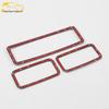 Compatible with 17 Teramont models: Rear Reading Light Deco Frame - Car Roof Lighting Accessory.