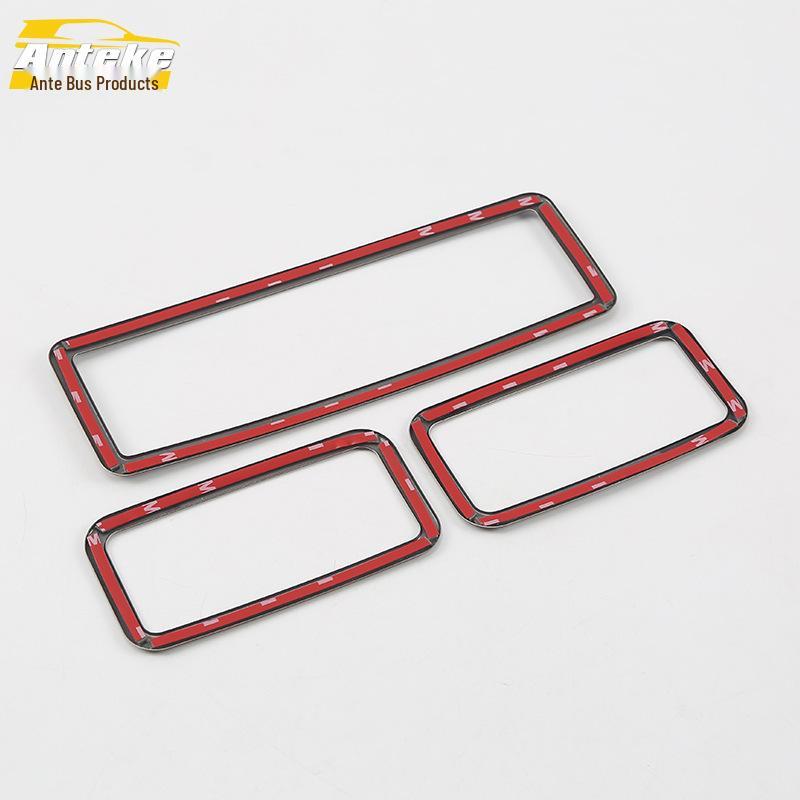Compatible with 17 Teramont models: Rear Reading Light Deco Frame - Car Roof Lighting Accessory.