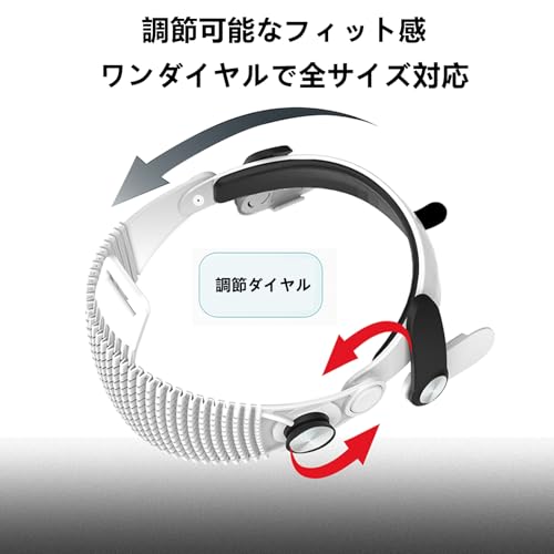 LICHIFIT for Meta Quest 3/3S Head Strap, Comfortable, PU Soft Cushion Strap, Replacement for Elite Straps, VR Hardware Accessory (Black)