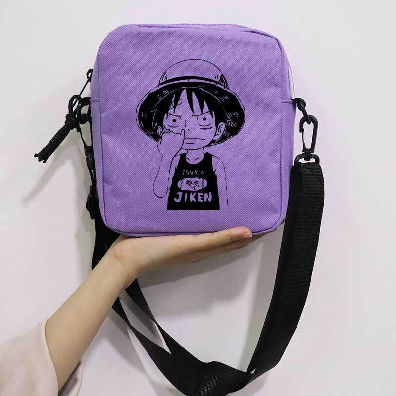 Japan Cartoon Comics One Piece Digitaldruck Mode Lässiger Schulterrucksack 0031