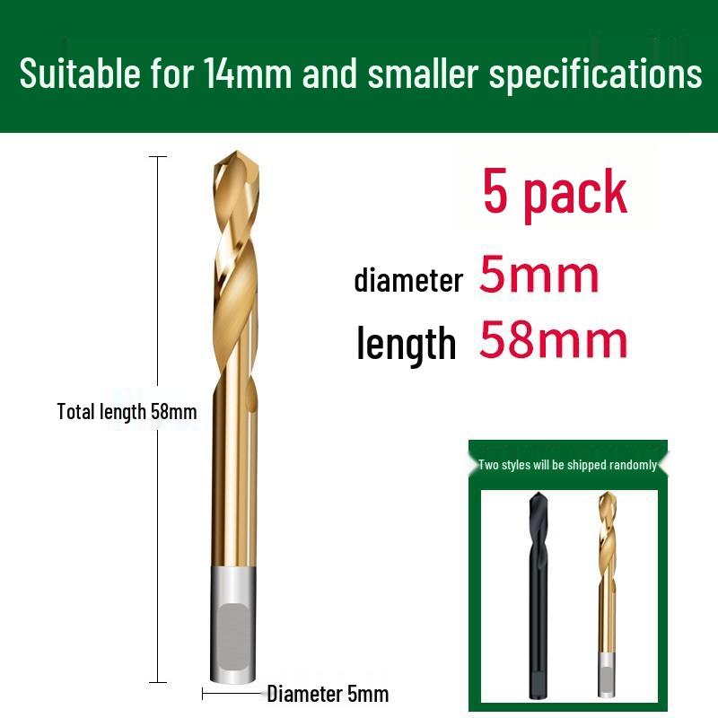 Metal için Çok Fonksiyonlu Süper Sert Paslanmaz Çelik Delik Zımbalama Matkap Ucu