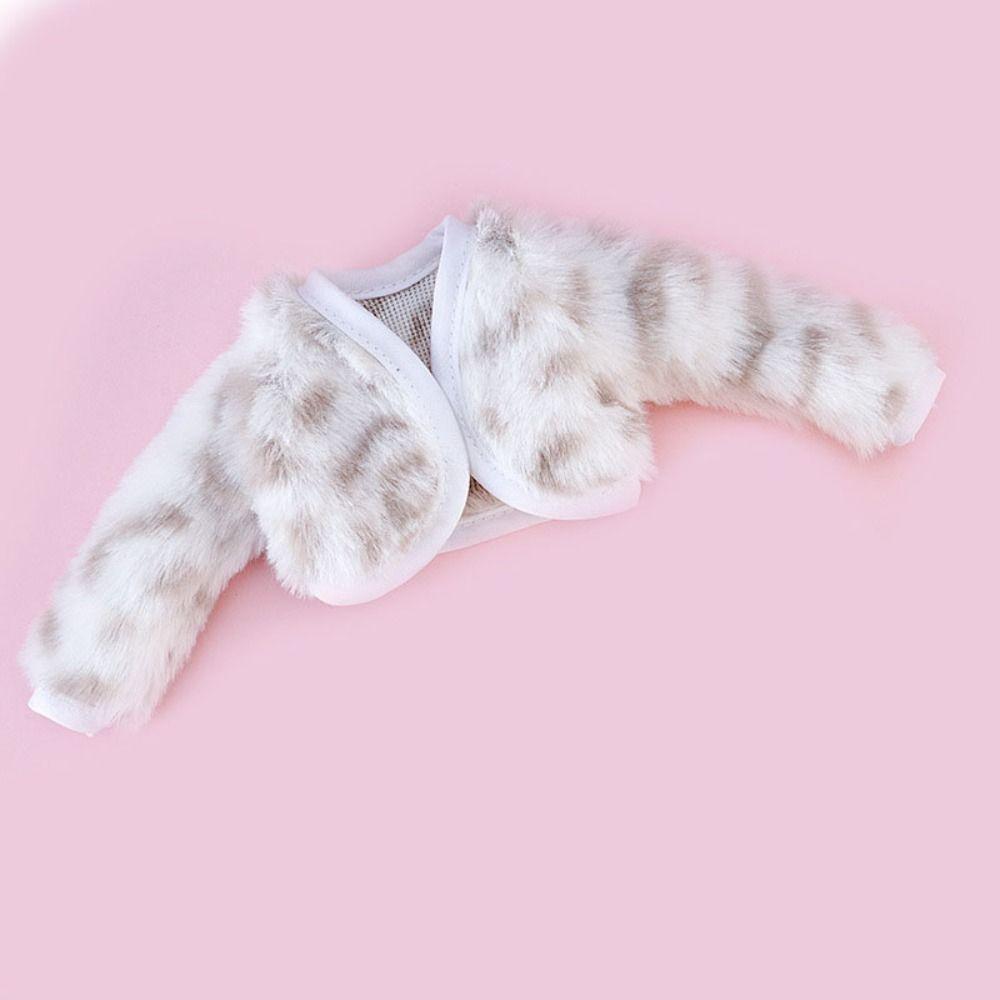 Winter Plush Overcoat Fashion 1/6 Doll Clothes High Quality DIY Toys  30cm Doll