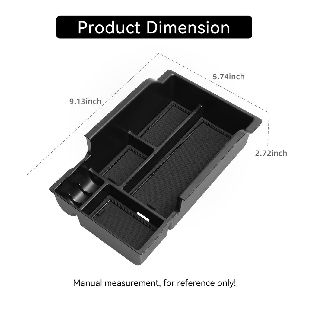 for GMC Terrain 2025 Car Storage Box Interior Accessories Center Console Armrest Storage Organizer Tidying Tray