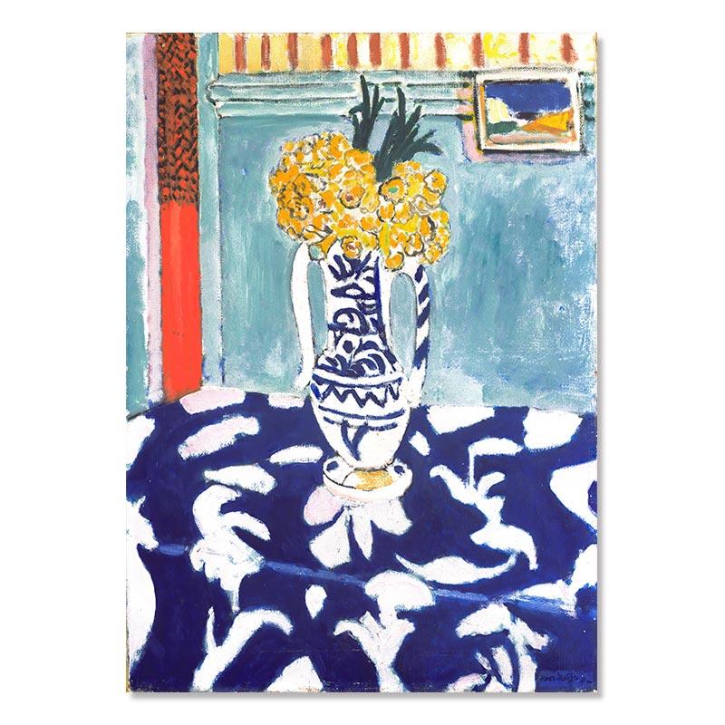 Matisse Retro-Poster und Drucke, abstrakte Landschaft, Wandkunst, Vintage-Leinwandgemälde, Wandbilder für Wohnzimmer, Heimdekoration