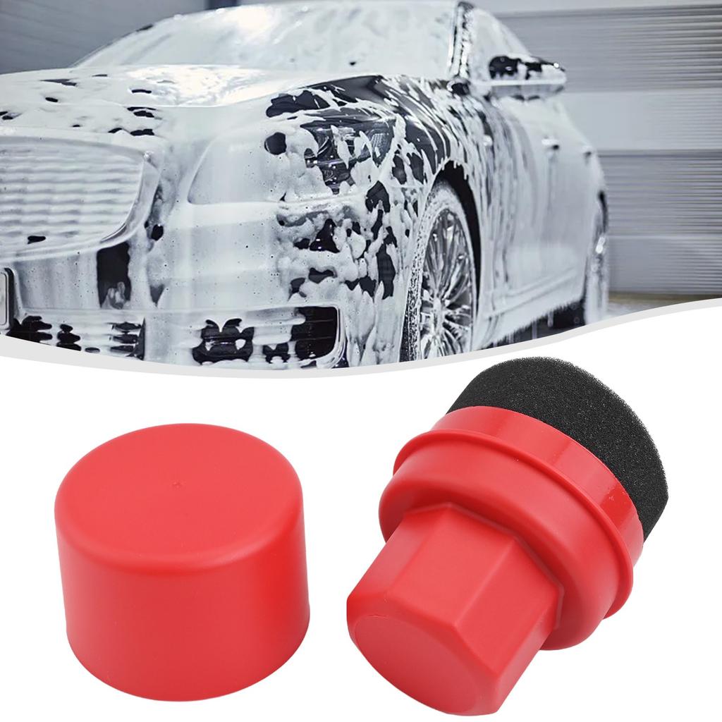 Tire Dressing Applicator Pad with Ergonomic Grip for Effortless Tire Care