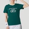 Adidas Originals Sport Fashion Simple Round Neck Pullover Short Sleeve T-Shirt Women Tops Green JM8010