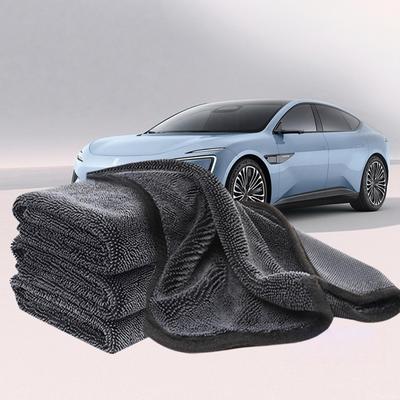 Serviettes de Lavage Auto Microfibre Super Absorbantes Sans Peluches Extra Larges Serviettes de Lavage Auto Séchage Pour SUV Camping-car Berline Automobile Moto