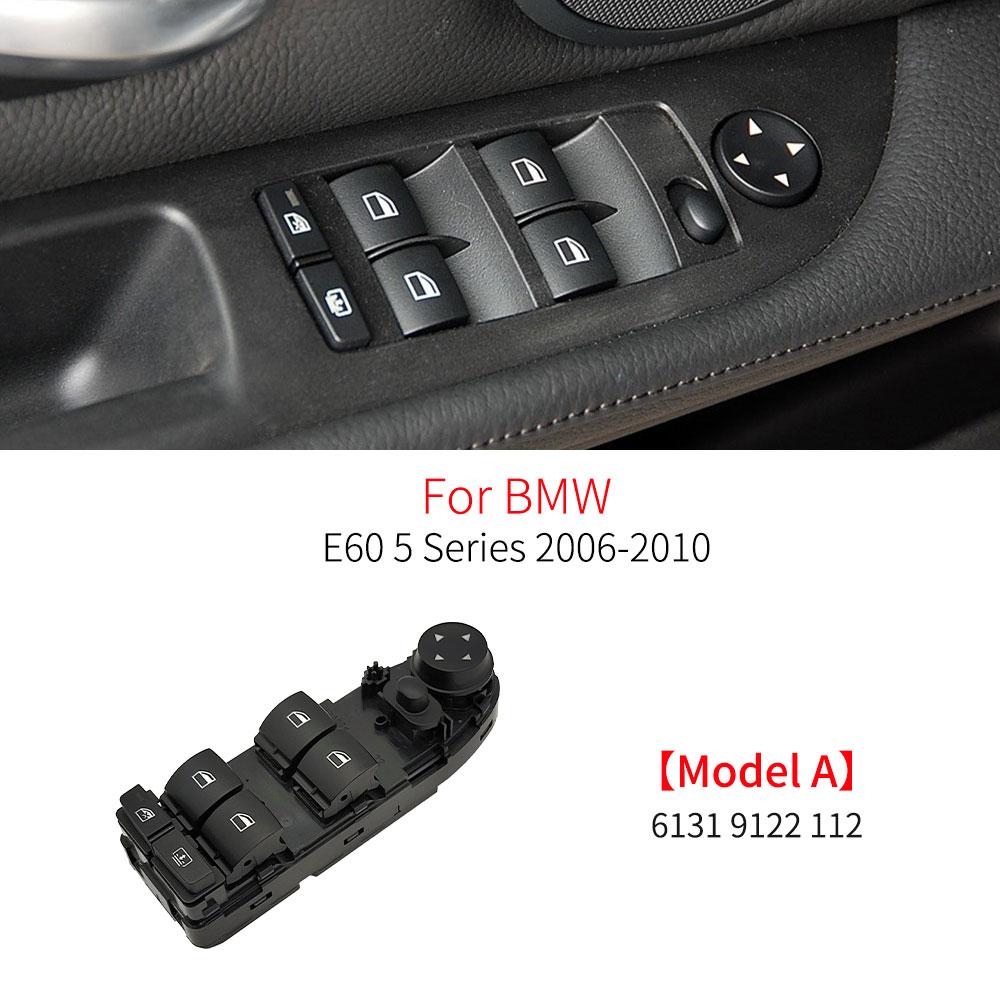 For BMW E60 E61 Car Electric Power Master Window Switch Replacement For BMW 5 Series 520 525 530 535i 2006-2010 61319122113