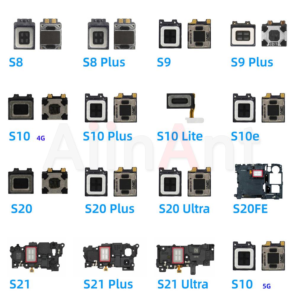 Aiinat Top Earpiece For Samsung Galaxy S10 S20 S21 S8 S9 Lite Plus Ultra Front Ear Phone Earphone Speaker Flex Cable