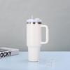 MRSIKEY 40oz Insulated Stainless Steel Tumbler with Handle and Straw