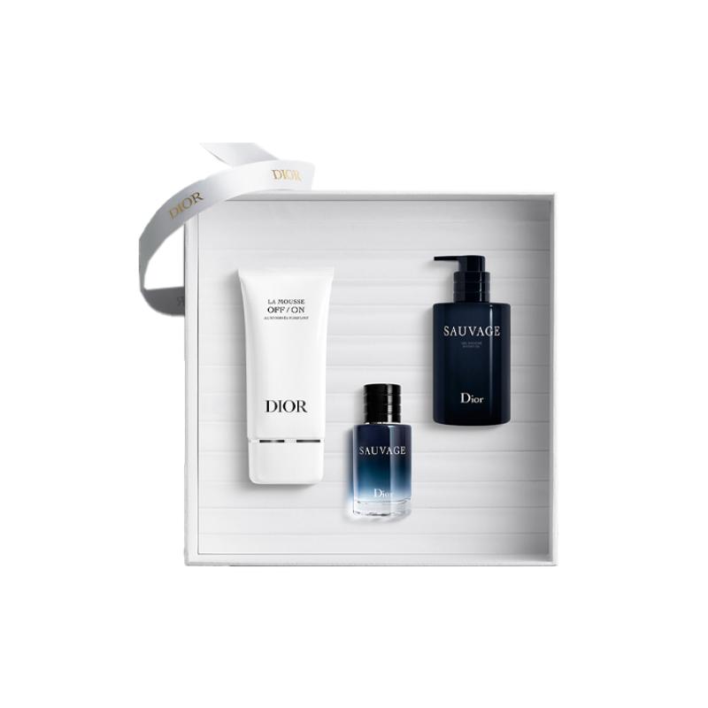 

Dior Sauvage Fragrance Sets Men s Gentle Perfume 60ml + Cleanser 150ml + Shower Gel 250ml