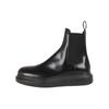 Alexander McQueen Hybrid Chelsea Boot Black Women's (Unisex) Chelsea Boots 586398WHX521000