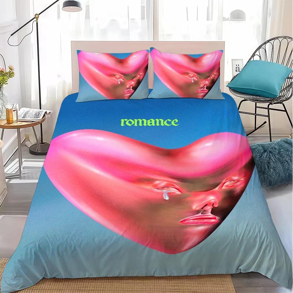 3D Printed Fontaines D.C. Bedding Set Romance Duvet Cover Double Twin Full Queen King Adult Kids Bedclothes Quilt Cover