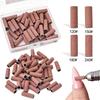 Nail Art Sanding Bands 120/180/150/240 Grit with Nail Drill Bits for Manicures and Pedicure Accessories