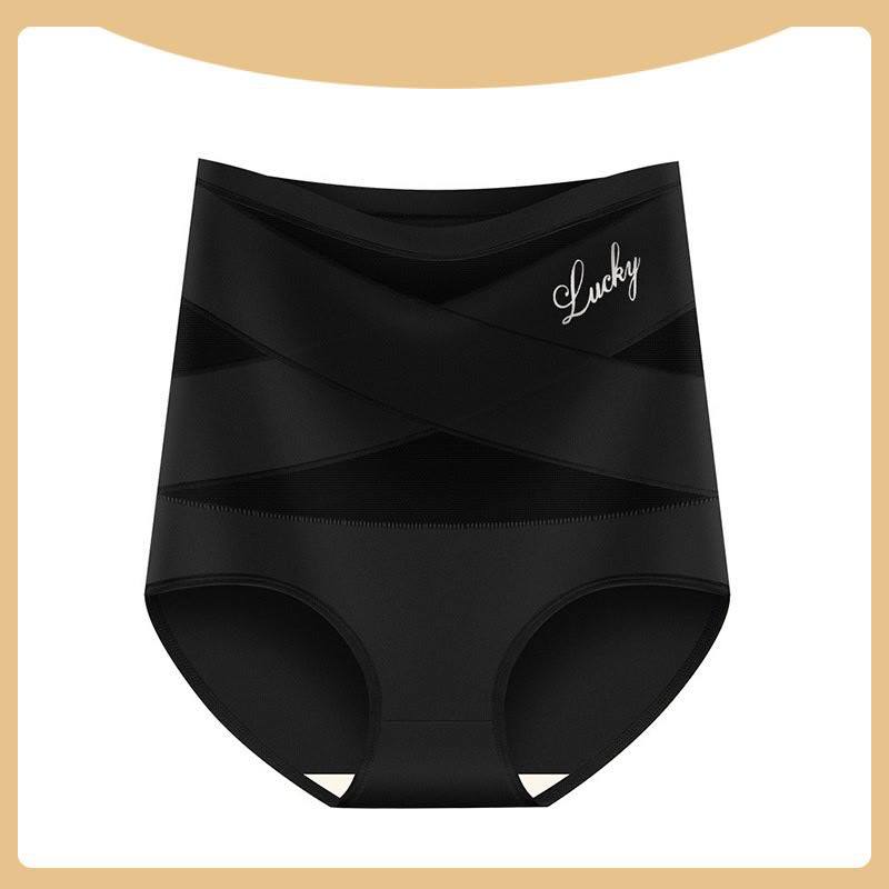 Intimo da donna senza cuciture a vita alta stile europeo e americano, taglia grande, solleva glutei, traspirante, sexy, marca Lucky