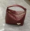 2025 New French Woven Tote Bag For Commuting Fashion Genuine Leather Women's Bag Niche Knot Bag Women's Handbag