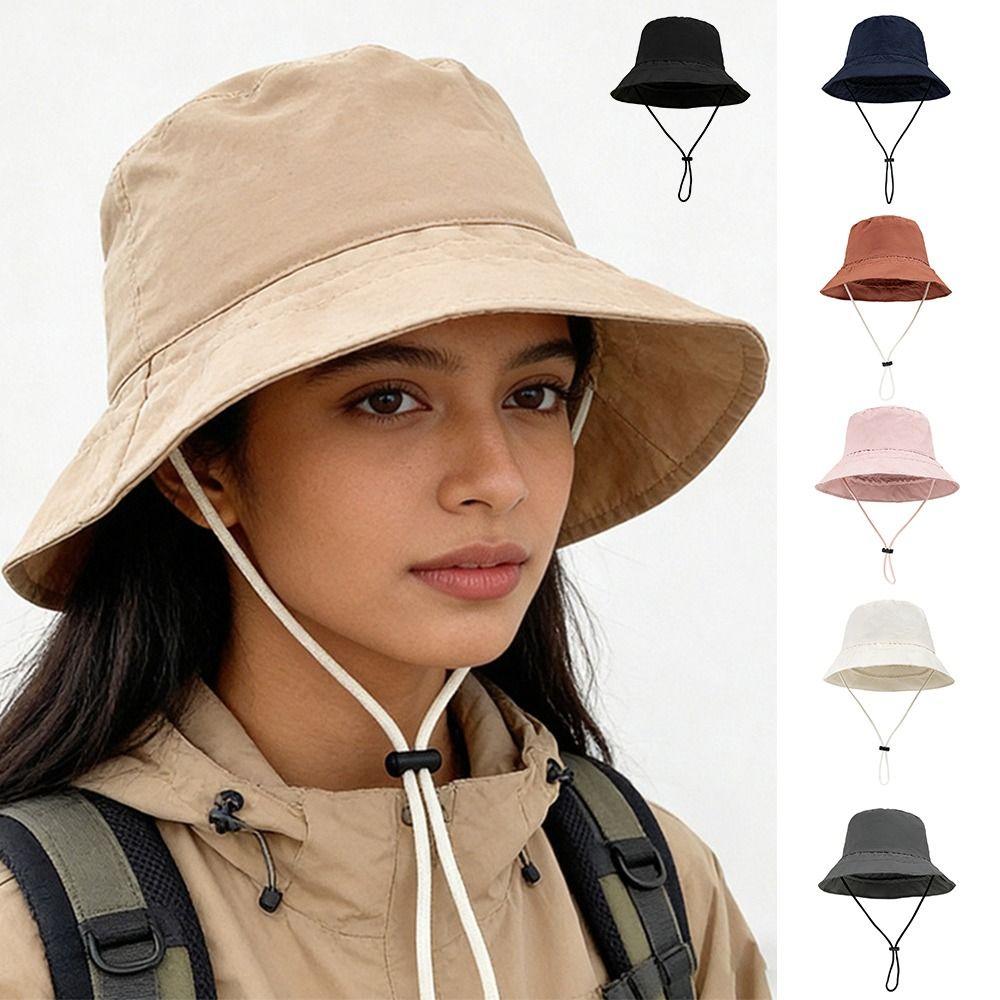 Small Hat Waterproof Bucket Hat Sun Protection Anti-UV Sun Hat Quick Drying Thin Sunshade Basin Hat Camping