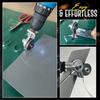 Electric Drill Plate Cutter Metal Sheet Cutter Free Cutting Tool Nibbler Saw Cutter Plate Punch Scissors