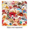 50 Hermit Crab Graffiti Stickers Personalized Cartoon Marine Life Creative Decorative Mobile Phone Case Water Cup Stickers