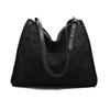 Stylish Black Tote Bag For Women With Large Capacity Ideal For Commuting And Classes