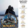 1pc World of Warcraft: Northrend Home Decor Blanket, Perfect Gift for Bedroom, Living Room, Travel, Camping, Car, Beach, Office Naps, Cozy Flannel Thr