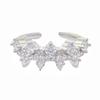Butterfly Couple Open Ring Light Luxury High-End Sense Ring Simple Niche Individual Cold Wind Ring