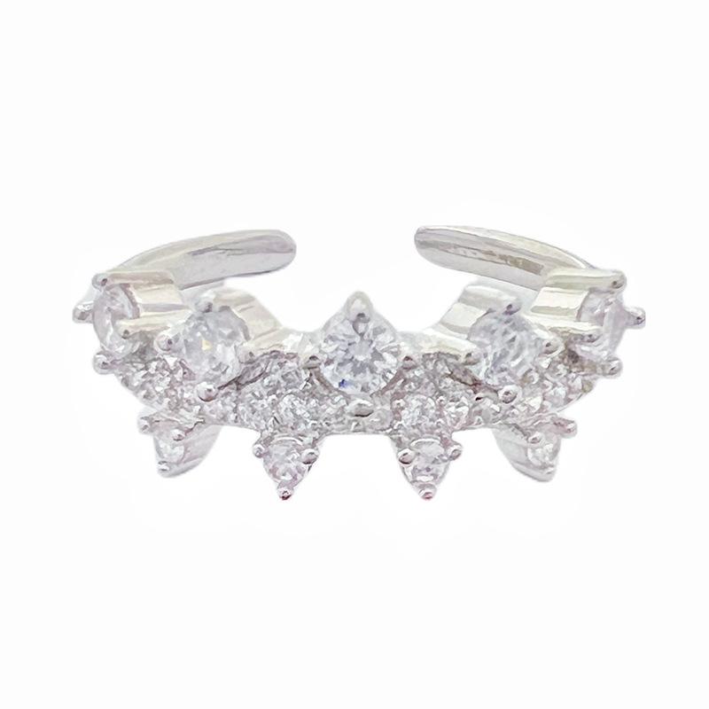 Butterfly Couple Open Ring Light Luxury High-End Sense Ring Simple Niche Individual Cold Wind Ring