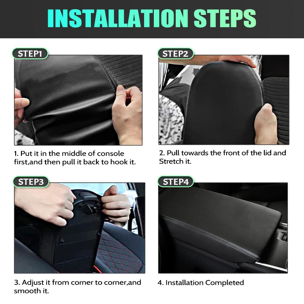 Pokrowce na podłokietnik samochodowy do Honda Accord 10 10. generacji 2018 2019 2020 2025 2025 Skóra PU Ochrona Wnętrze samochodu Dekoracje Akcesoria