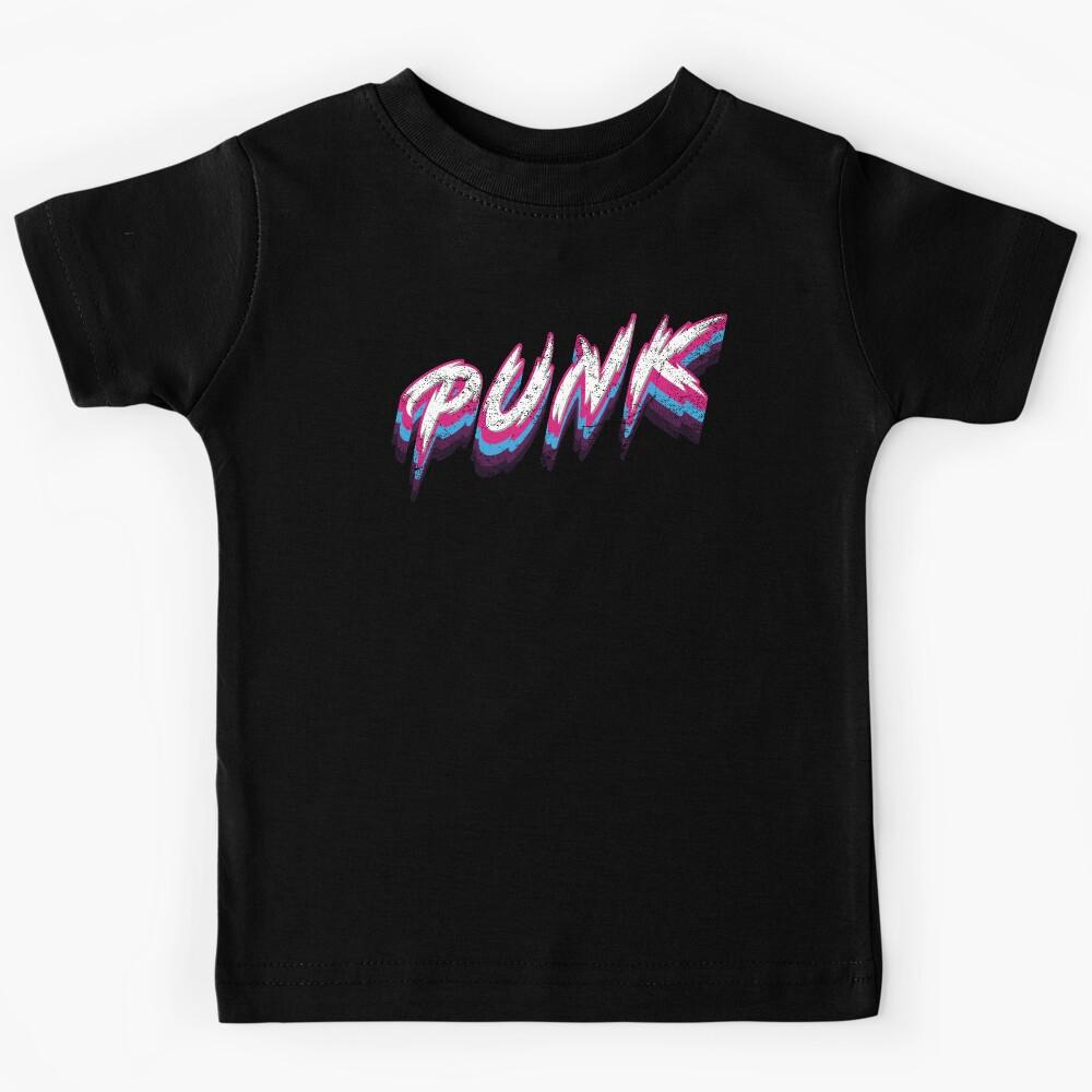 Retro Vintage Punk - 80s Music Kids T-Shirt 150
