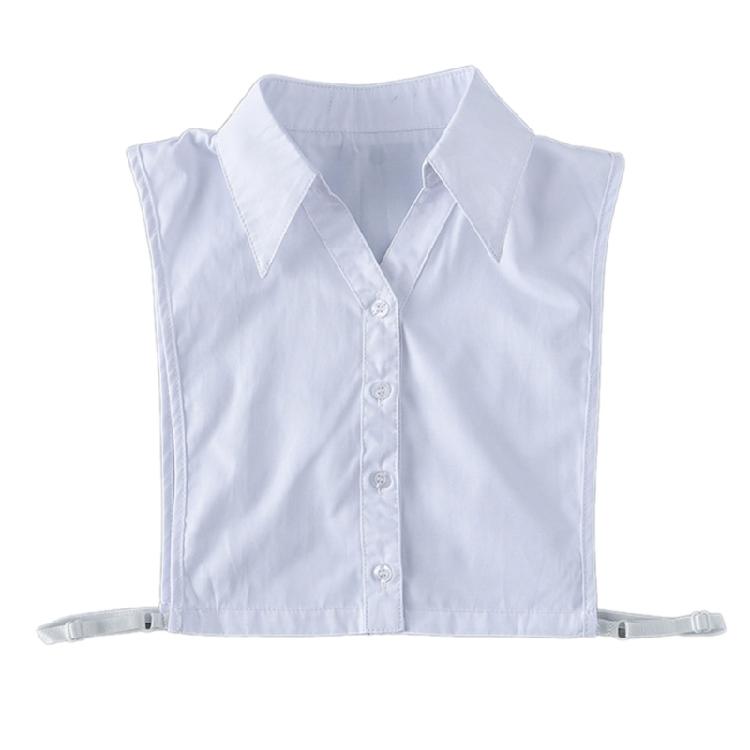 

Shirt Laple Shawl for Lady Girl Shawl Faux Collar Delicate Collar White 1 білий
