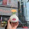 Cute Funny Garlic Plush Doll Plant Key Ring Garlic Pendant Vegetable Keychain  Bags and Keys