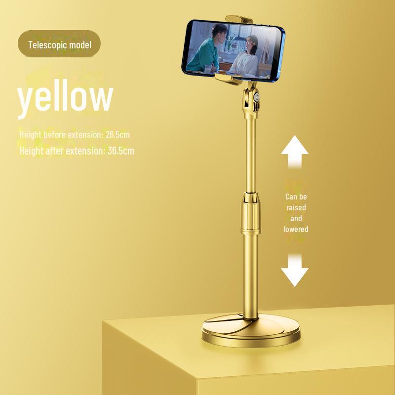 Invisible Mobile Phone Stand: Retractable Desktop Holder for Lazy Live Streaming and Online Classes
