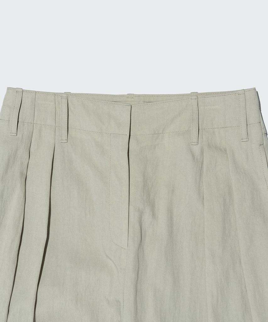 DEPASION Easy Wide Fit Slacks (Celadon Green)