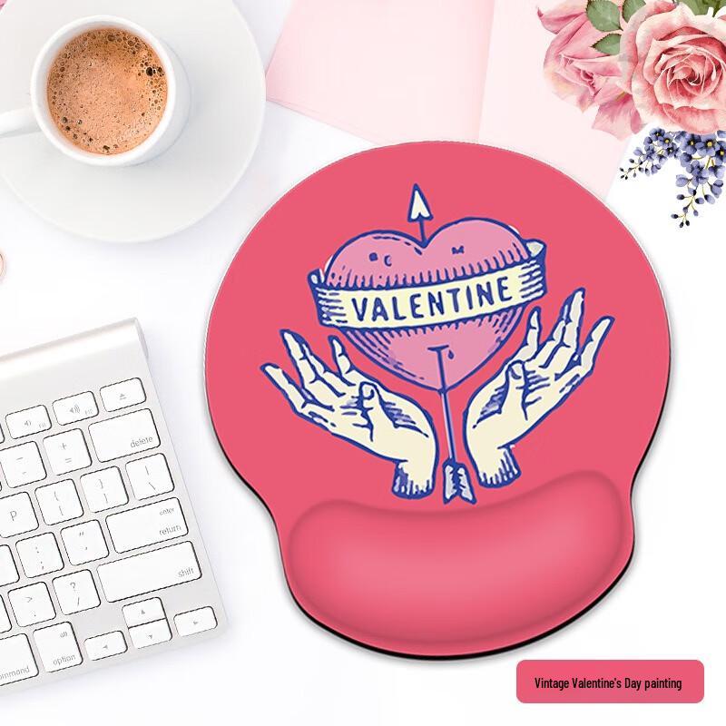 Fumede Ergonomic Silicone Mouse Pad with Wrist Rest