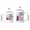 Legends Dad Husband Print Tea Cup 11Oz And 15Oz Size Ceramic Coffee Mug Comfortable Grip Design Fathers Day Present