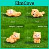Cute Shiba Inu Resin Miniature Decor For Home Office Gift Fan Collectors