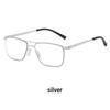 Men's Photochromic Metal Frame HD Anti-Blue Light Business Reading Glasses