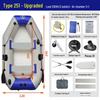 Durable Hard-Bottom Inflatable Rubber Dinghy Kayak for Fishing & Lifesaving