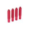 Red Alloy Bolt On Door Lock Knobs P Cover For Mercedes Benz C E W205 2016-19