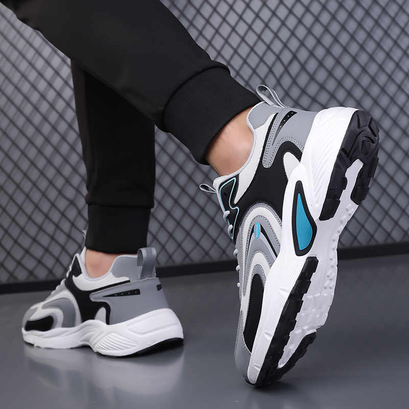Fashion Autumn Thick Sole Vulcanization Woven Gym Shoes Man Chinese Sneakers Sport New Season Clearance Special Offers Play
