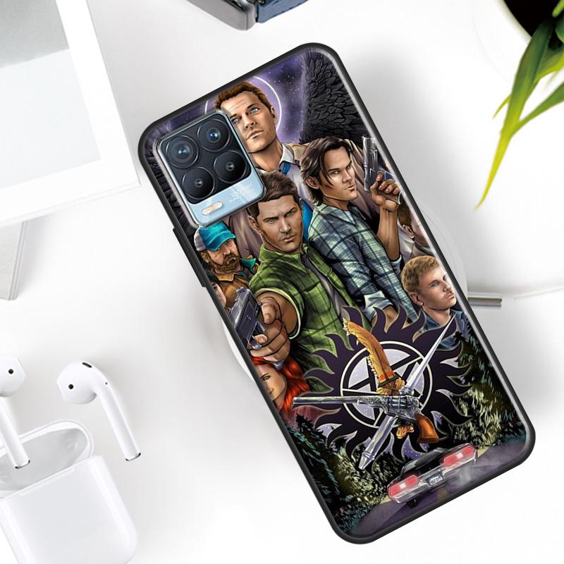 Supernatural tv-showcase hoesje voor Realme 15 14 11 12 13 Pro Plus GT7 Pro GT6 C55 C51 C53 C35 C33 C61 C65 C67 C71 C75