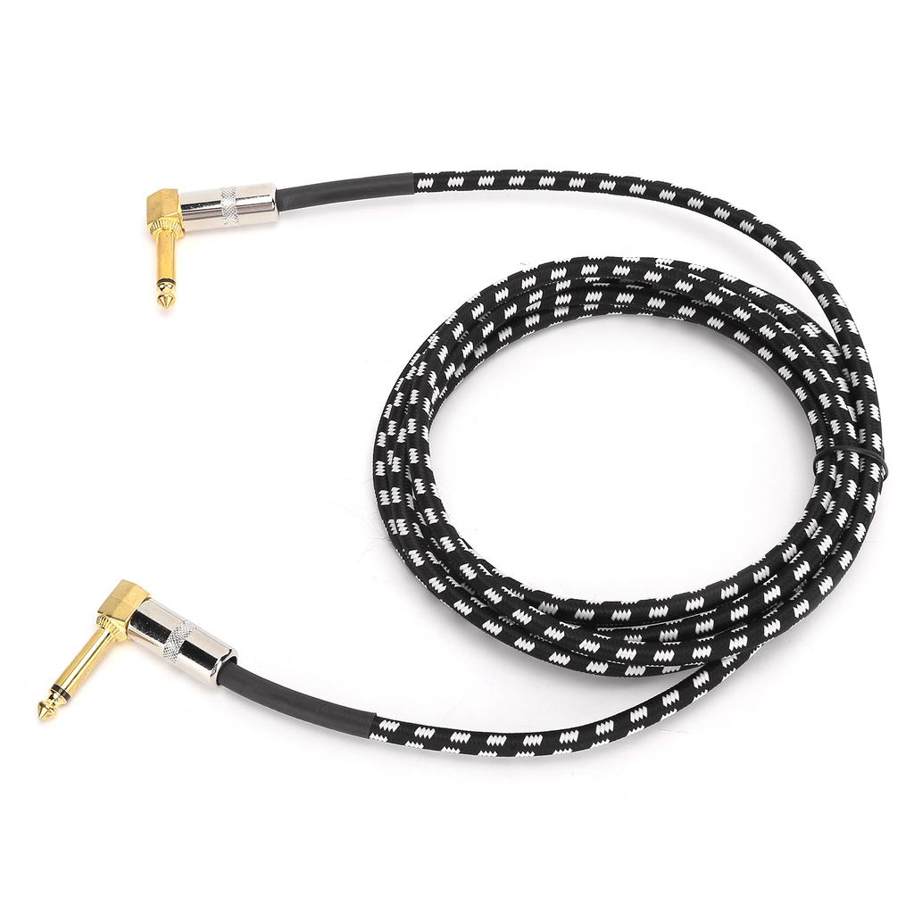 JORINDO Guitar Audio Cable 6.35mm Amp Cord 1 4in Instrument Connection Line 3 m 9.8ftJD6213