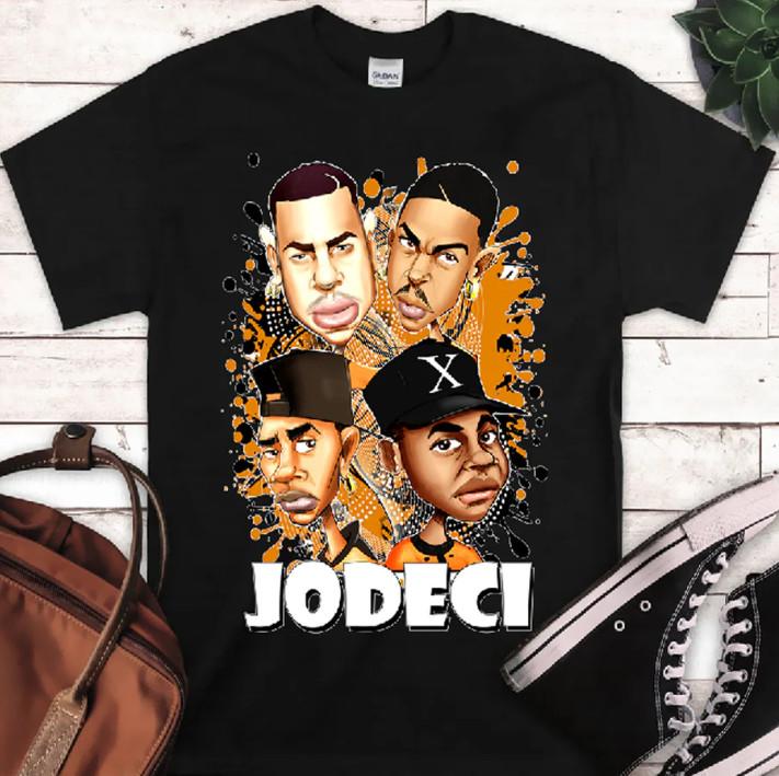 Jodeci Men s Black  Size S to 5XL Unisex T-Shirt L