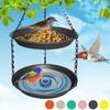 Large Capacity Bird Feeding Dish Convenient Bird Water Bowl Bird Tray Platform Feeder  Garden