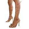 Summer New Women High Heels Sandals Sexy Party Roman Shoes Dress 2025 Elegant Open Toe Woman Slippers Luxury Pumps Zapatos Mujer