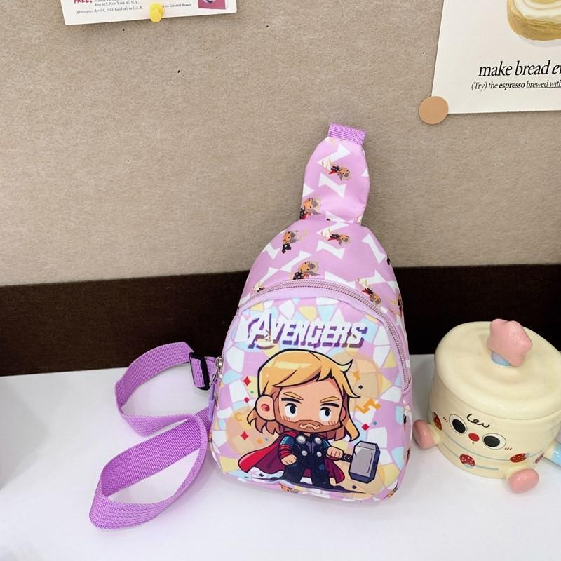 

Наплечная сумка Batsingle Hulk через плечо нагрудная сумка модный подарок детям фиолетовый