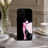 Sparkle Pastel S-Sailor M-Moons Phone Case For iPhone 17pro,16,15,14,13,12,11 Plus,Pro Max,XS,Soft Silicone Black Cover
